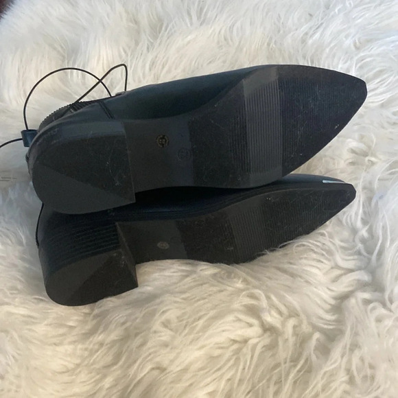 Worthington Black Western Ankle Boots For Women's 7.5M Metal Toe Caps - Picture 8 of 11